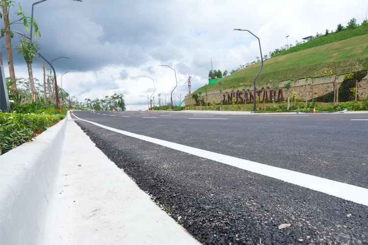 Jalan Sumbu Kebangsaan Kawasan Inti Pusat Pemerintahan (KIPP) Ibu Kota Nusantara