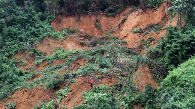 Longsor di Solok, Sumatera Barat